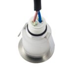 Hades 40mm Cool White LED Walkover Light Satin Nickel IP67