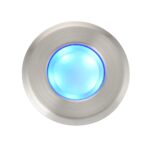 Cove 316 Stainless Steel 40mm Cool Blue LED Walkover Light IP67