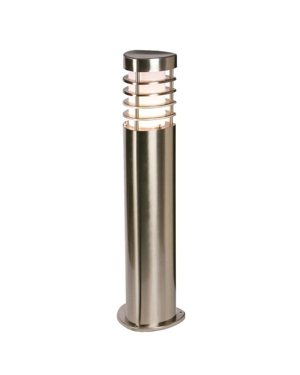 Bliss modern 50cm outdoor post in brushed 304 stainless steel main image