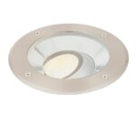 Hoxton 16.5w Warm White LED Tilt Driveover Light Stainless Steel IP67