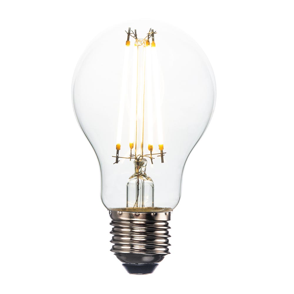 6W LED Filament ES E27 GLS Light Bulb Warm White 806 Lumen