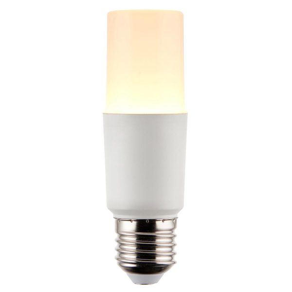 8W Cool White LED Stick Light Bulb ES/E27 Cap 806 Lumen