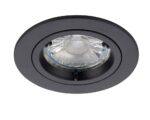 Cast Aluminium Matt Black Mains GU10 Fixed Down Light