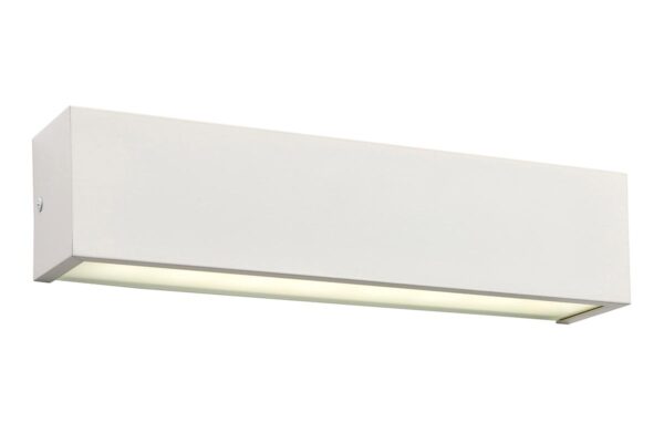 Shale Contemporary 9w CCT LED Wall Washer Light White Aluminium