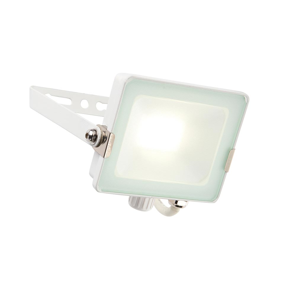 Salde 20w Cool White LED Outdoor Security Floodlight White 1600 Lm