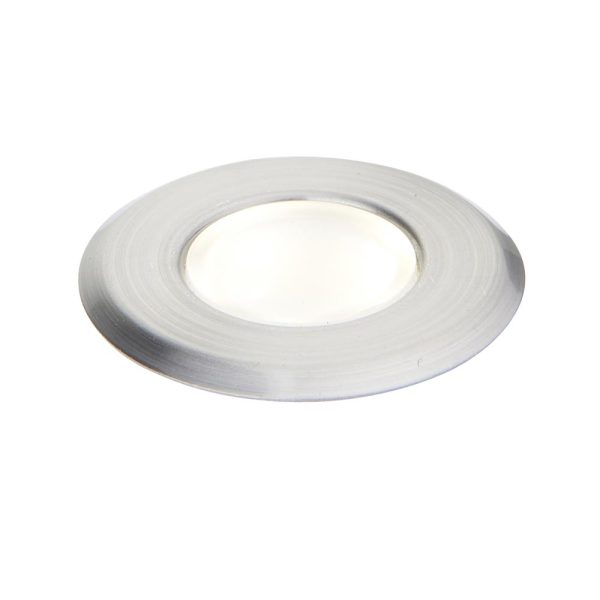 Cove 316 stainless steel 40mm cool white LED walkover light main image