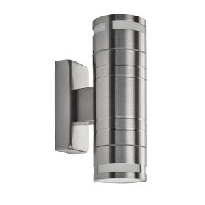 Metro modern stainless steel outdoor up and down wall spot light IP44