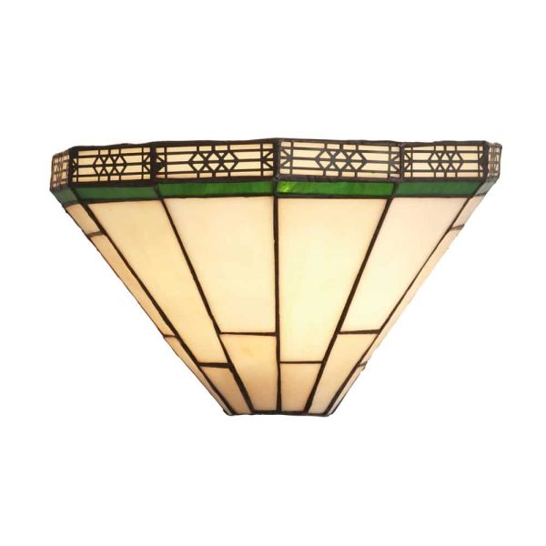 New York Tiffany art glass single lamp wall light main image