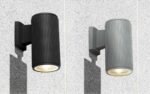 Modern 1 Lamp Outdoor Wall / Porch Down Spot Light Matt Black IP54