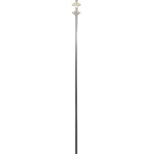 Searchlight New Orleans 1 light polished chrome floor lamp