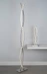 Platt 8w LED Wave Table Lamp Polished Chrome 800 Lumen