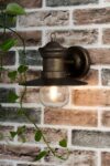 Dar Sedgewick Traditional Outdoor Wall Light Bronze