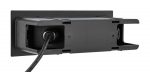 Seina Black Stainless Steel 2w LED Sloping Letterbox Brick Light IP44