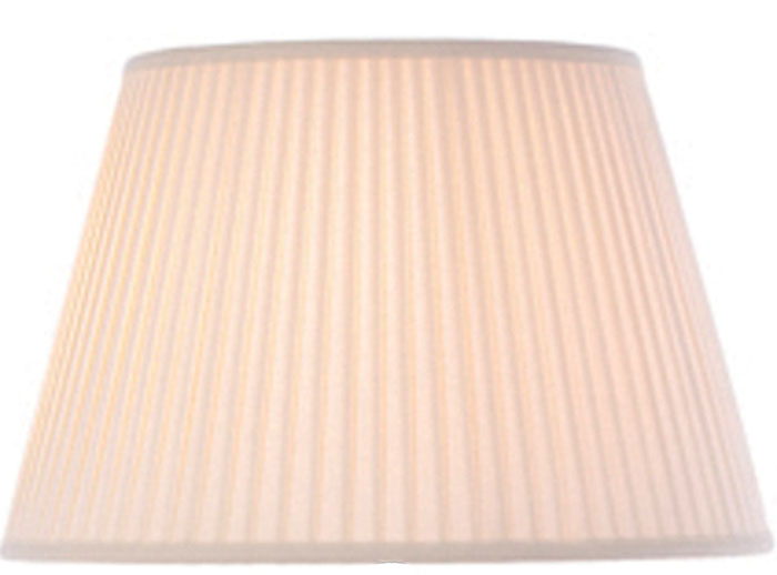 Ivory Pleat Floor Lamp Shade