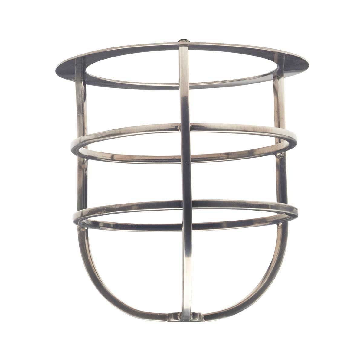 Shade cage accessory for the Sheldon and Somerton lantern ranges in antique nickel on a white background.