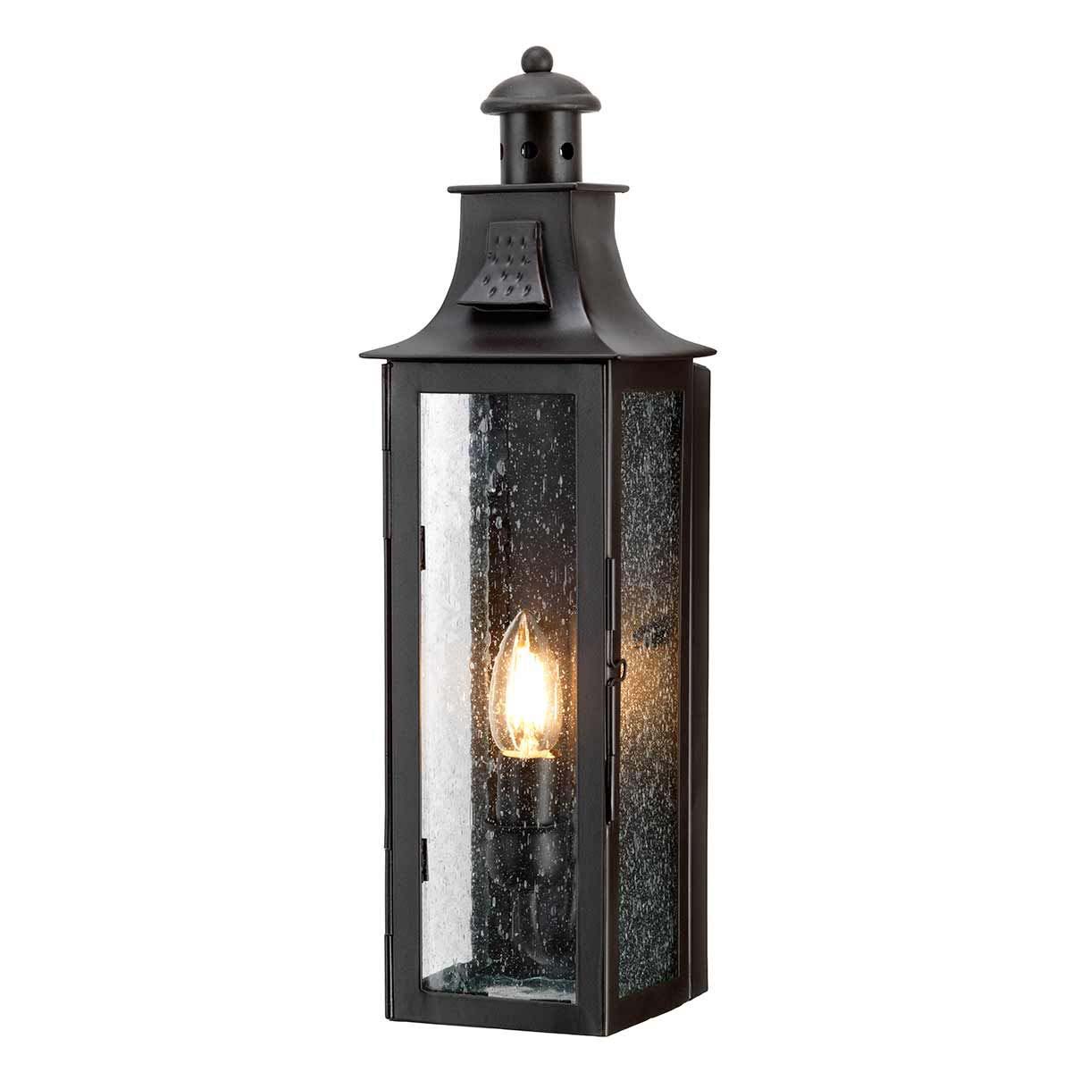 Elstead Stow Old Bronze Wrought Iron Period Outdoor Wall Light