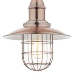 Dar Terrace Single Light Pendant Antique Copper