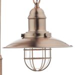 Dar Terrace 1 Light Table Lamp Antique Copper