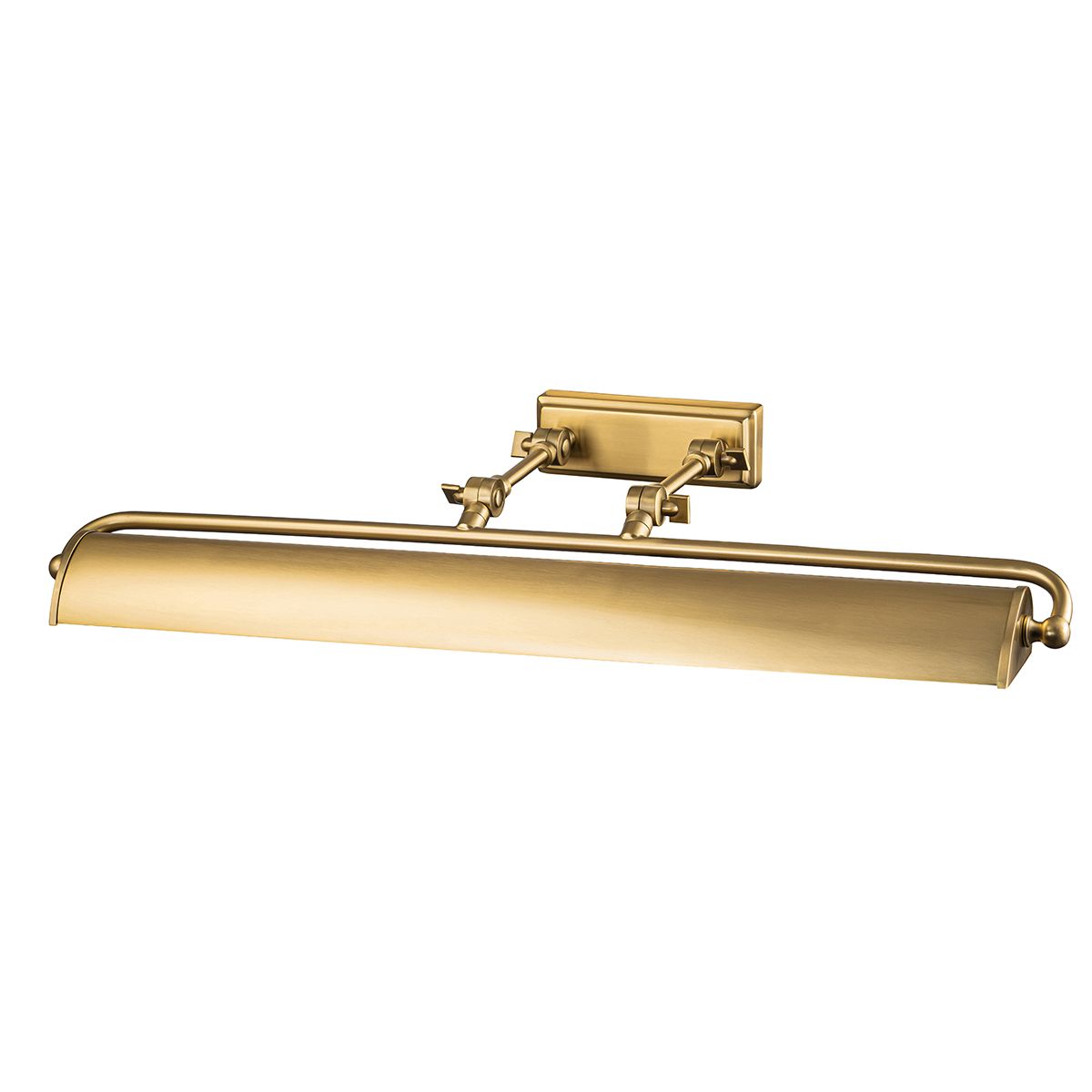 Winchfield 4 Light Large Picture Light Aged Brass Finish
